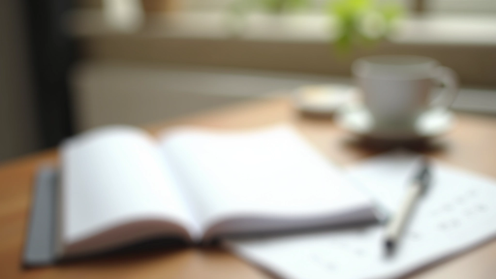Agenda ouvert sur un bureau avec stylo et café, planification hebdomadaire visible